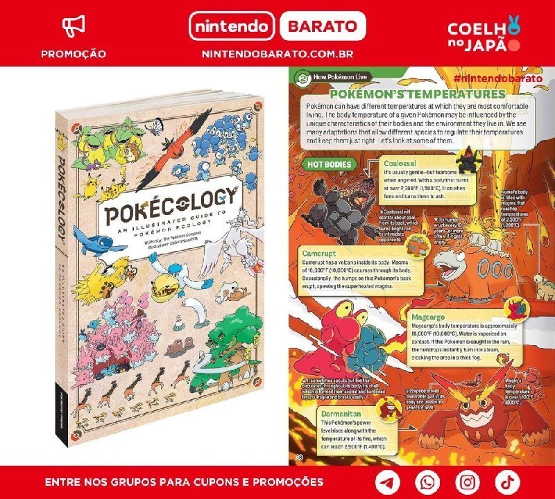 Pokécology an Illustrated Guide to Pokémon Ecology | Amazon.com.br