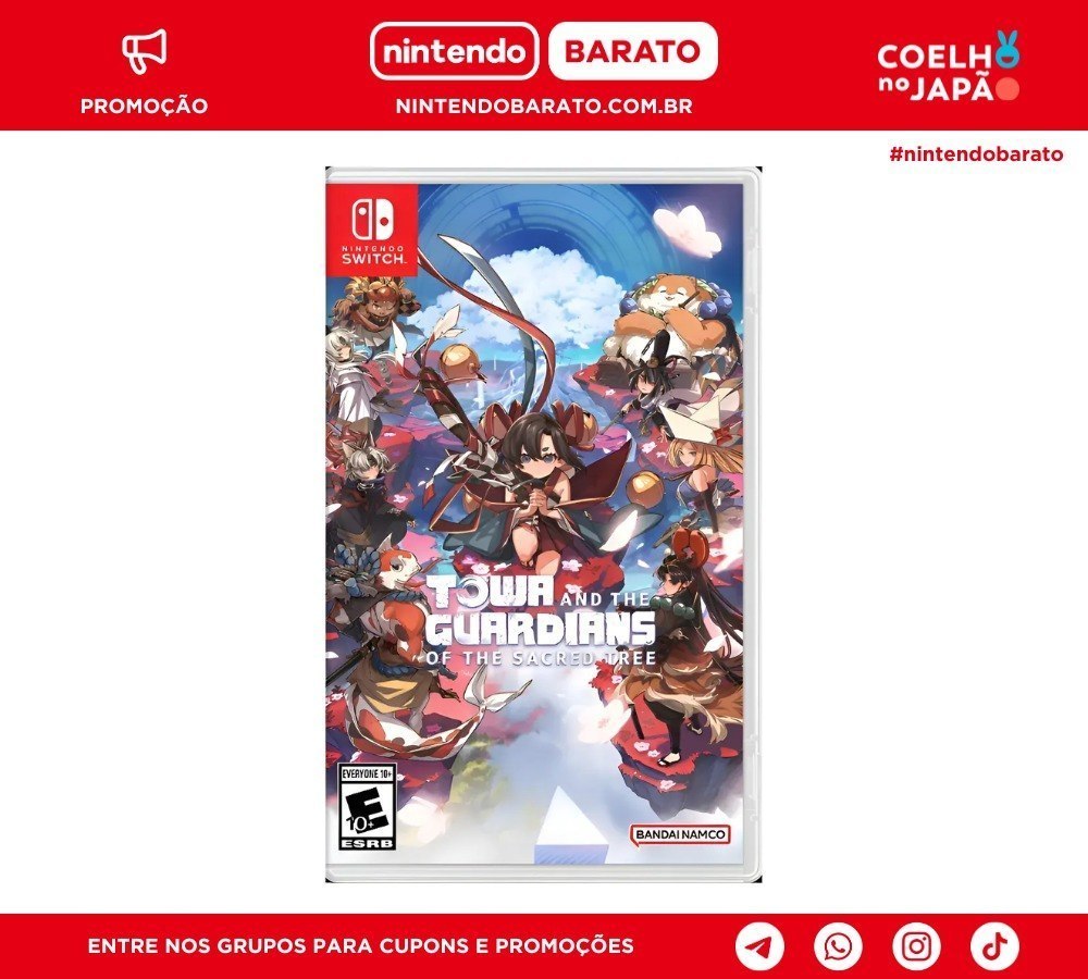 Jogo Towa And The Guardians Of The Sacred Tree Switch Fisico